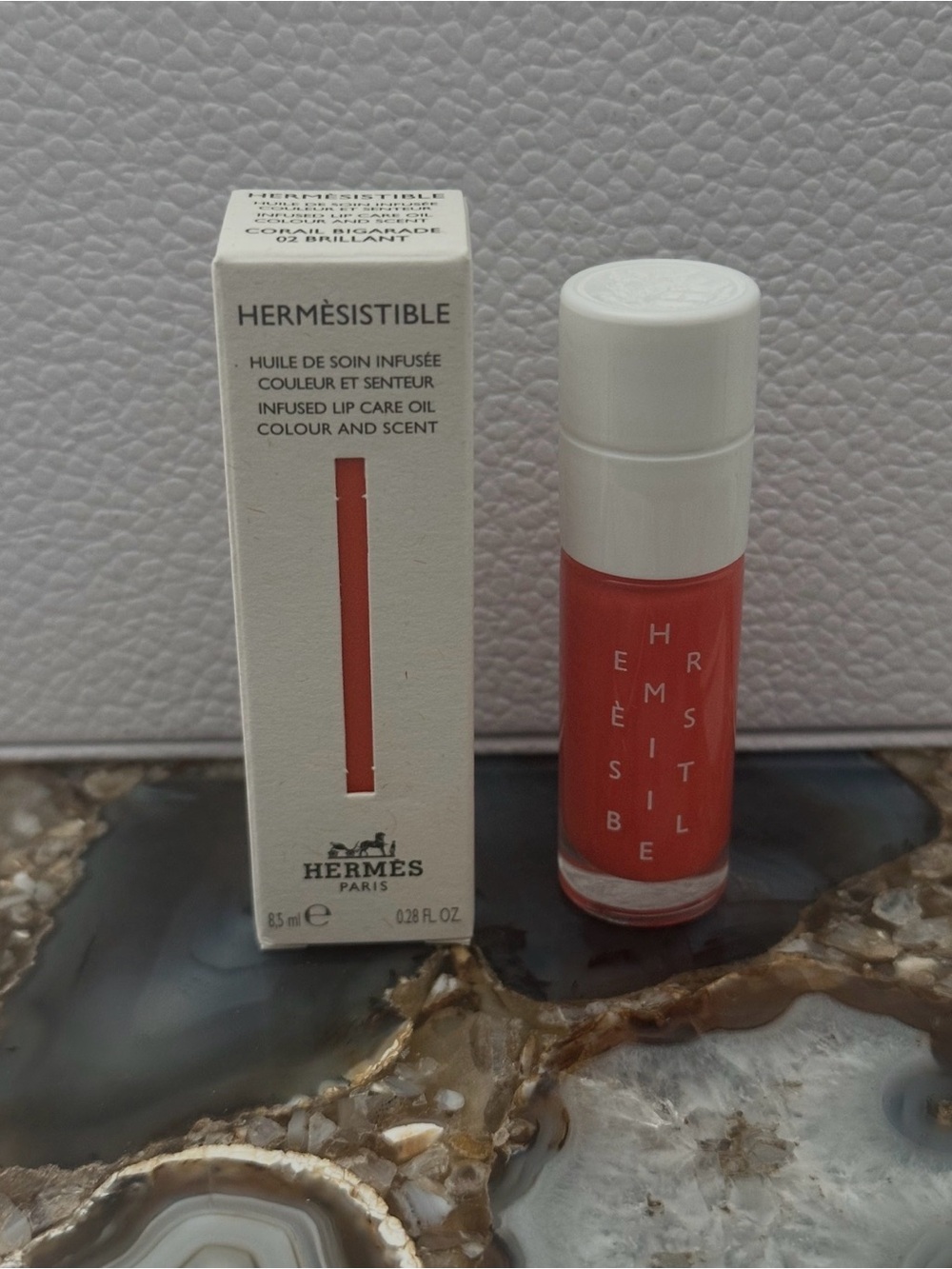 Hermes Infused Care Oil, 02 Corail Bigarade.